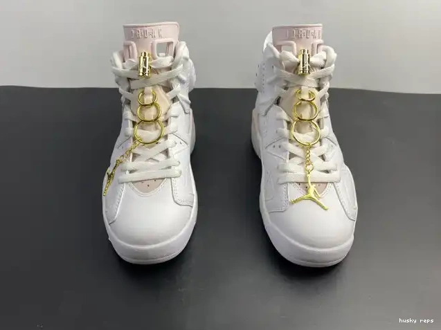 Rep Husky Jordan (W) Retro DH9696-100 Gold Air Hoops 6 0501